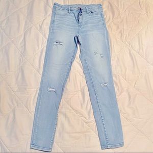 AE Hi Rise Jeggings Next Level Stretch Sz 10 Long